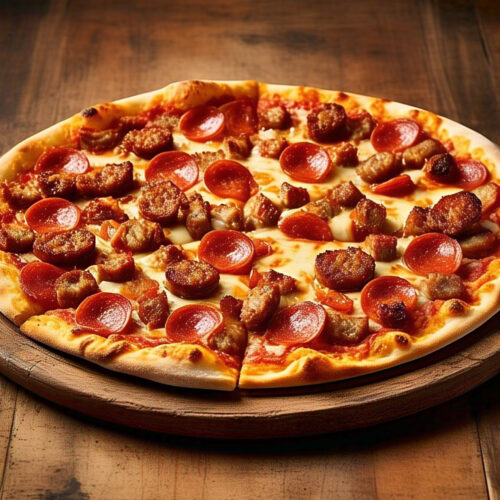 Pizza Familia Salchichon.