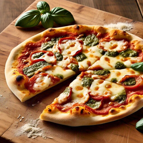 Pizza Capresa.