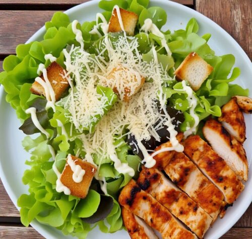 Ensalada Cesar Con Pollo